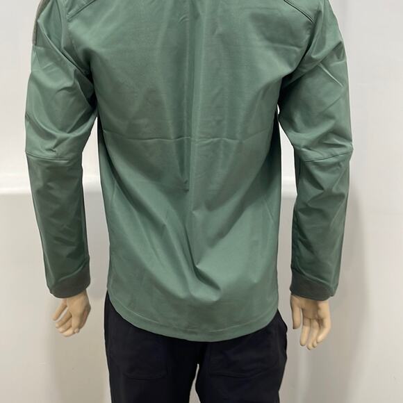 Coldsmoke Men's Green Jacket Zip Up Snaps and patch Size M Brand New With Tag - Picture 9 of 15